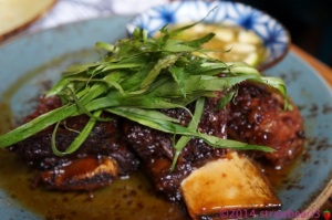 Dish 7: Twice Cooked Grass Fed Victorian Beef Short Rib with Coriander and Prik Nahm Pla